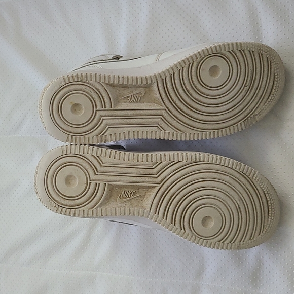 NIKE AIR FORCE 1 MID WHITE 2014(GS) YOUTH SHOE - Picture 10 of 12